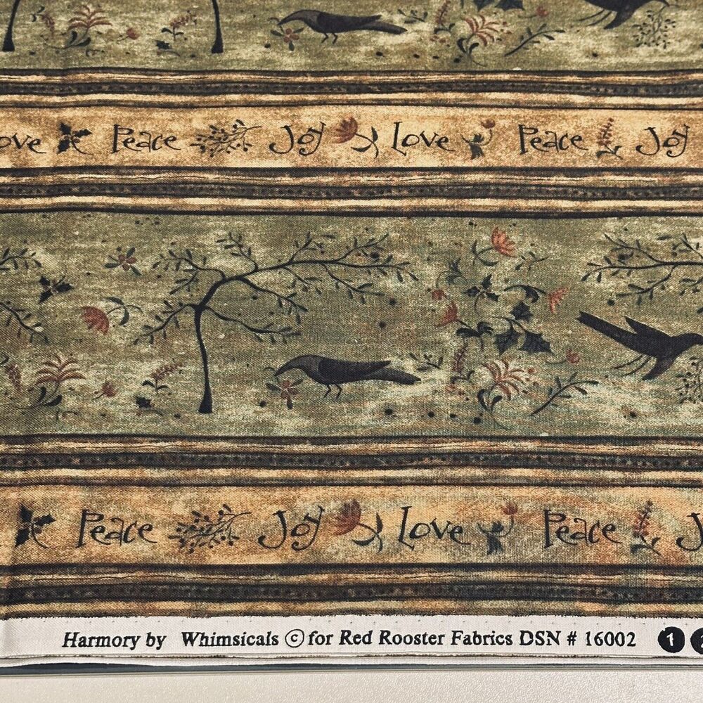 Harmory by Whimsicals for Red Rooster Fabric 16002 BTY